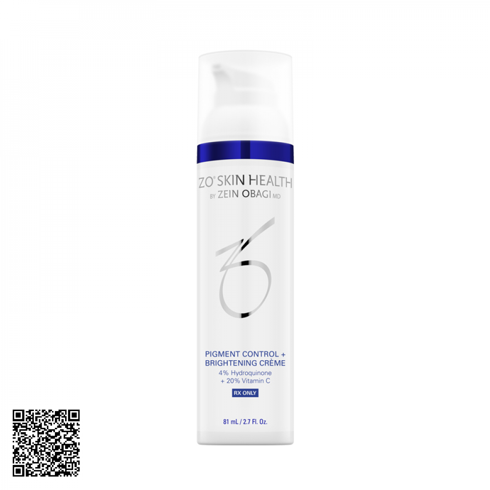 Kem Mờ Nám Trắng Da ZO Skin Health Pigment Control + Brightening Crème Của Mỹ 80ml