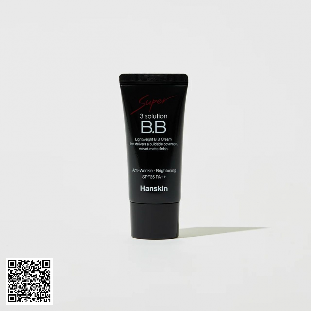 Kem Nền Hanskin Super 3 Solution BB Cream SPF35 PA++ Từ Hàn Quốc 30g
