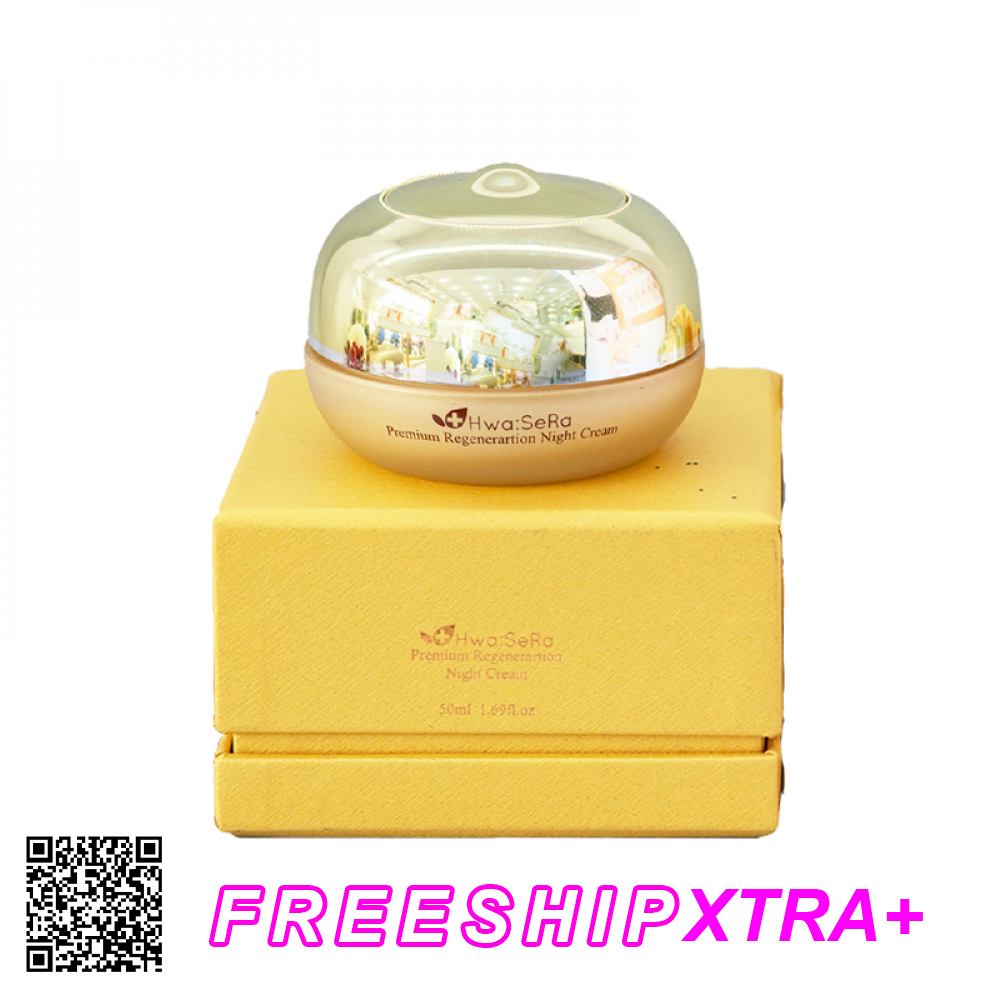 Kem Tái Sinh Ban Đêm Hwa:SeRa Premium Regeneration Night Cream Của Hàn Quốc