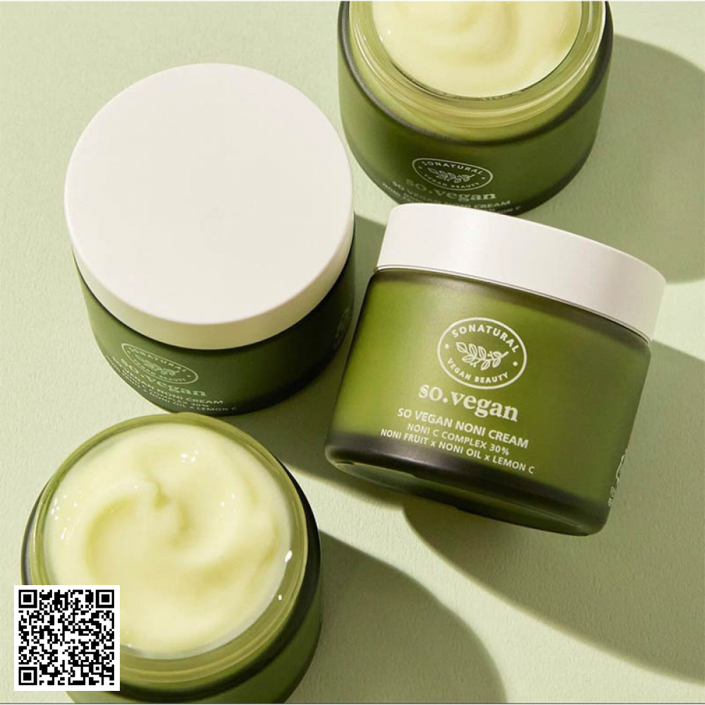 Kem Trắng Da Dưỡng Ẩm Hỗ Trợ Ngừa Lão Hóa Vegan Noni Cream Của Hàn Quốc