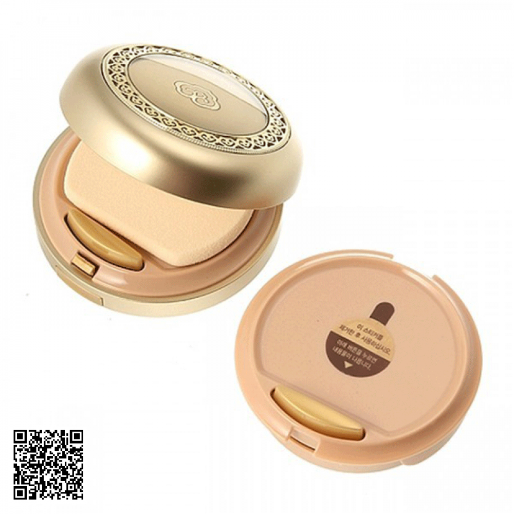 Kem Trang Điểm Đa Năng Gongjinhyang Mi Cream Pact SPF34/PA++ Whoo Hàn Quốc