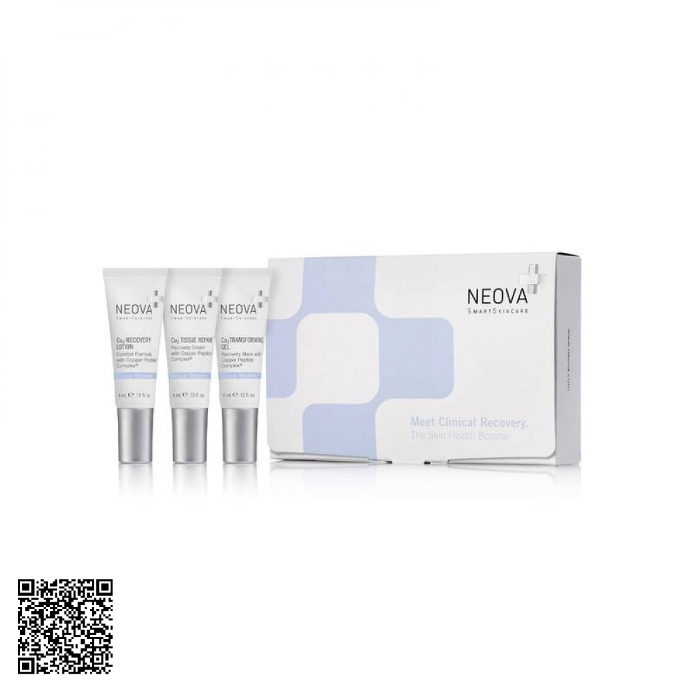 Kit Phục Hồi Và Ngừa Lão Hoá Da Neova Meet Clinical Recovery Từ Mỹ 3 Tuýp/Hộp