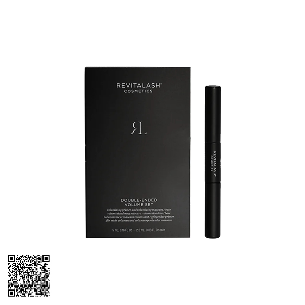 Mascara 2 Đầu Giúp Làm Dày Và Dài Mi RevitaLash Double-ended Volume Set 2.5ml