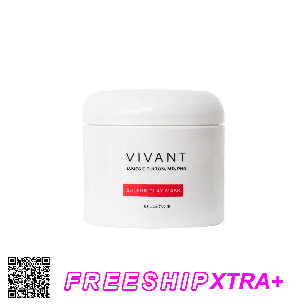 Mặt Nạ Đất Sét Thải Độc Vivant Skincare Sulfur Clay Mask 113ml