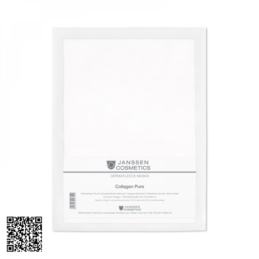 Mặt Nạ Dưỡng Ẩm Janssen Dermafleece Masks Collagen Pure