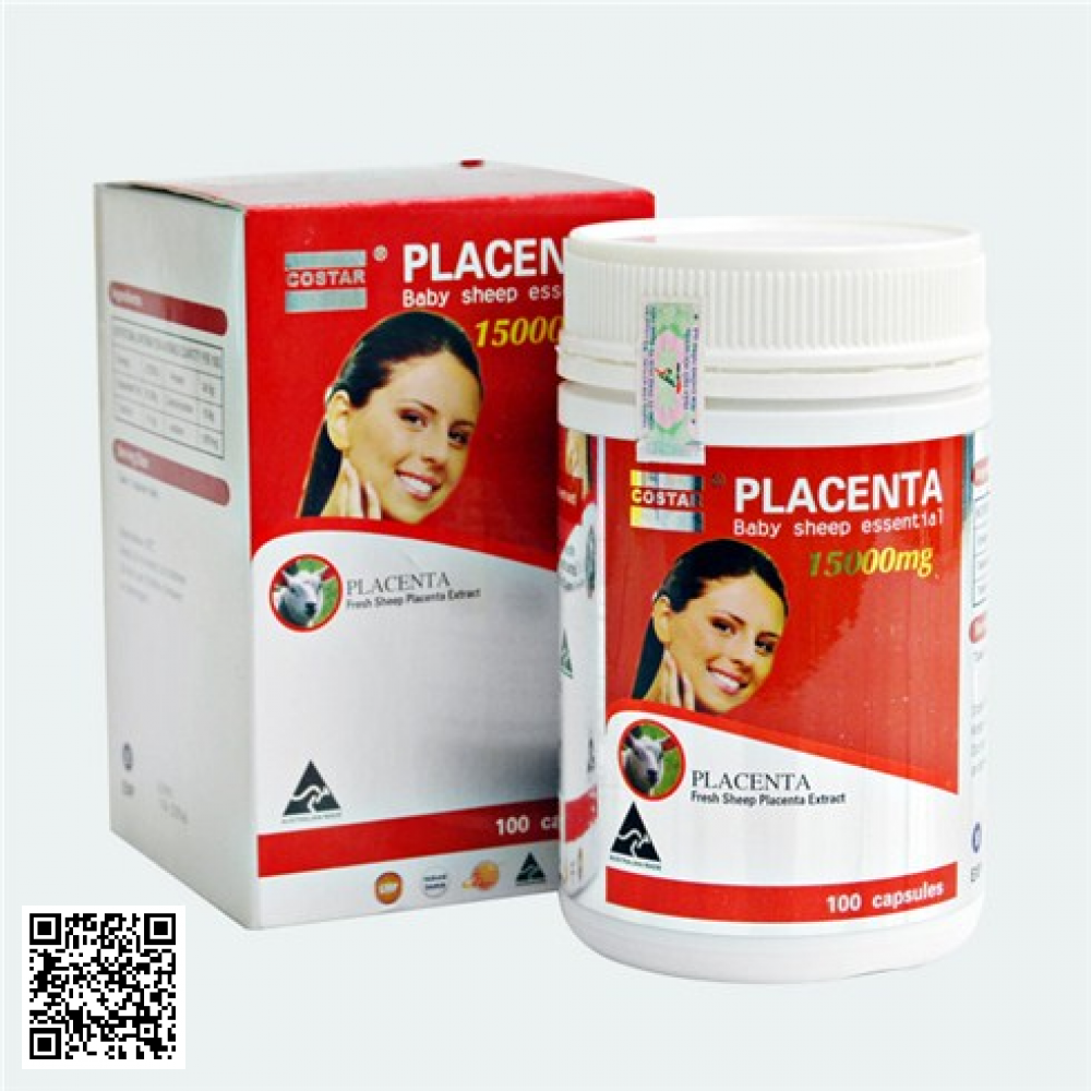 Mua Nhau Thai Cừu COSTAR (15000mg x 100 viên)