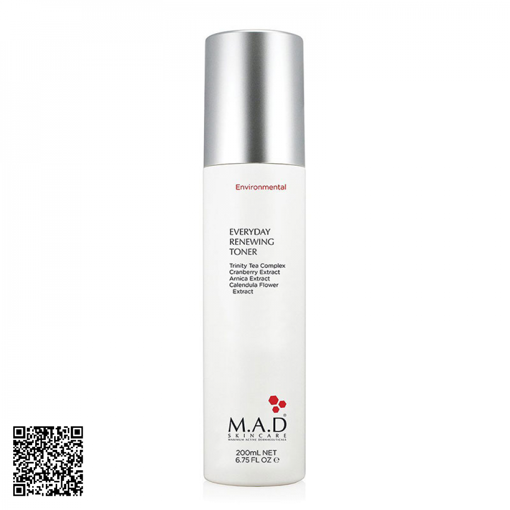 Nước Hoa Hồng M.A.D Thải Độc Thanh Lọc Làm Sáng Trắng Khỏe Da (Everyday Renewing)