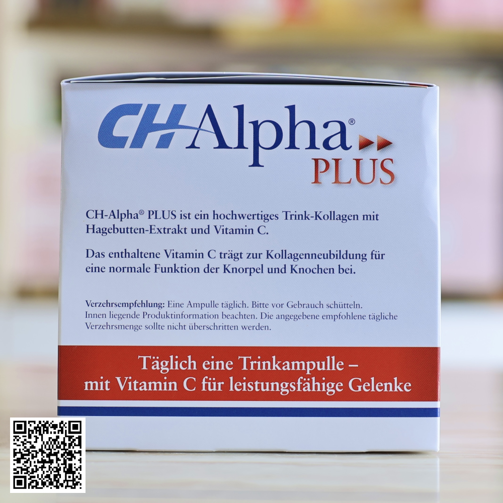 Nước Uống Collagen CH Alpha Plus Hỗ Trợ Xương Khớp Từ Đức 30 Ống