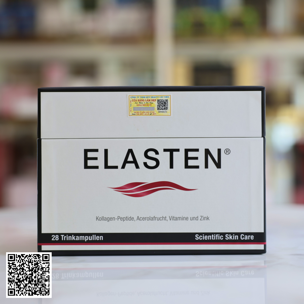 Nước Uống Collagen Hỗ Trợ Ngừa Lão Hóa Elasten Scientific Skin Care Từ Đức 28 Ống