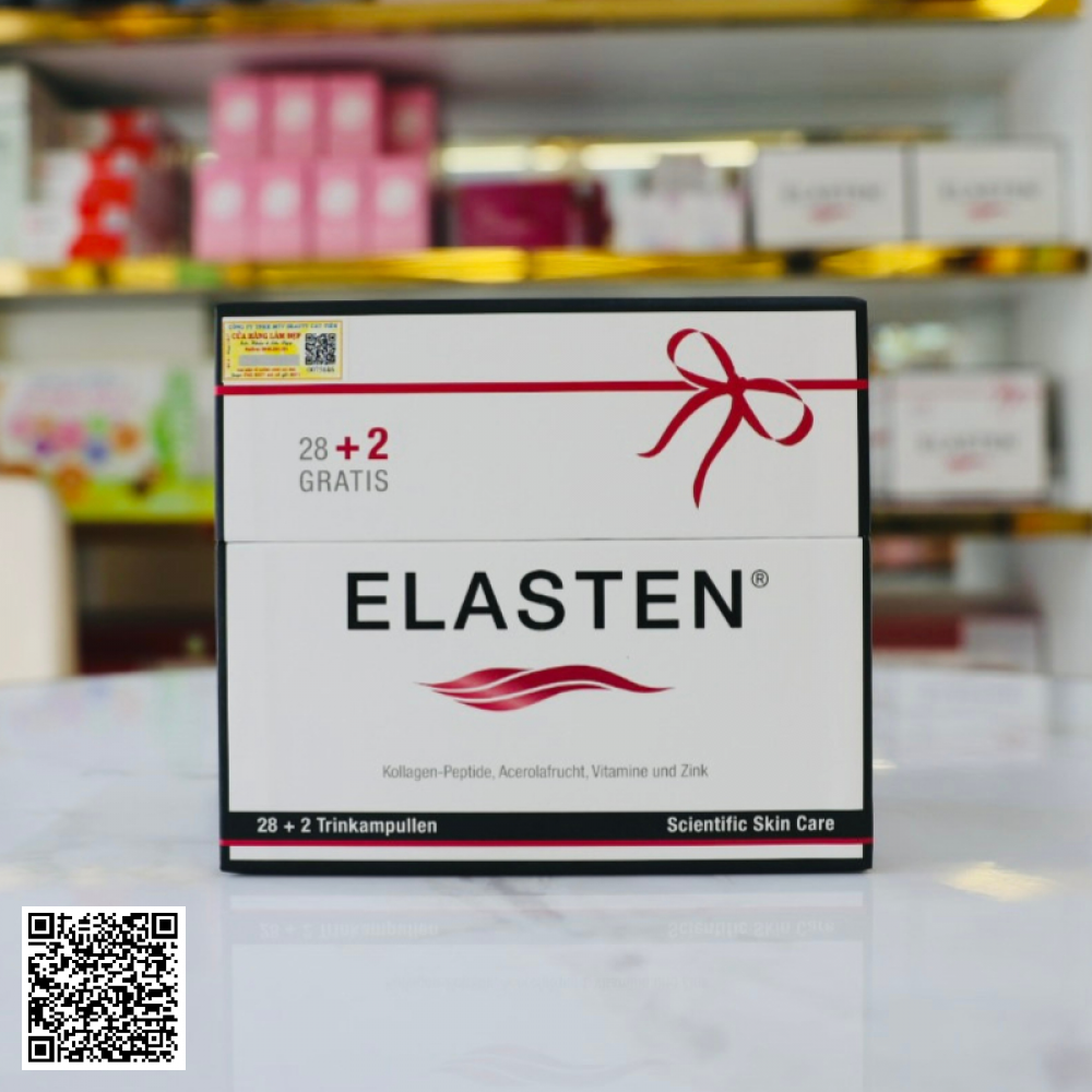 Nước Uống Collagen Hỗ Trợ Ngừa Lão Hóa Elasten Scientific Skin Care Từ Đức 30 Ống