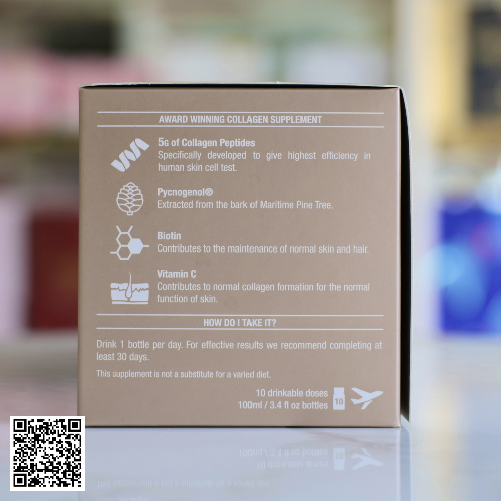 Nước Uống Collagen Skin Shot Trắng Da Hỗ Trợ Ngừa Lão Hóa Da