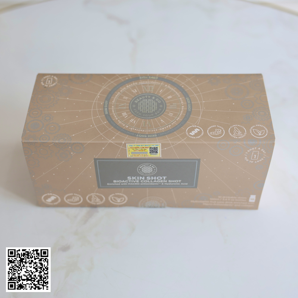 Nước Uống Collagen Skin Shot Trắng Da Hỗ Trợ Ngừa Lão Hóa Da