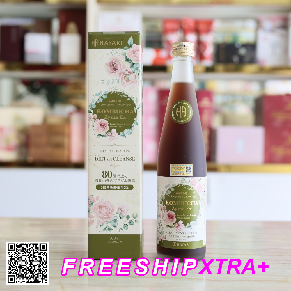 Nước Uống Detox Thải Độc Kombucha Zyme Ex Từ Nhật 500ml