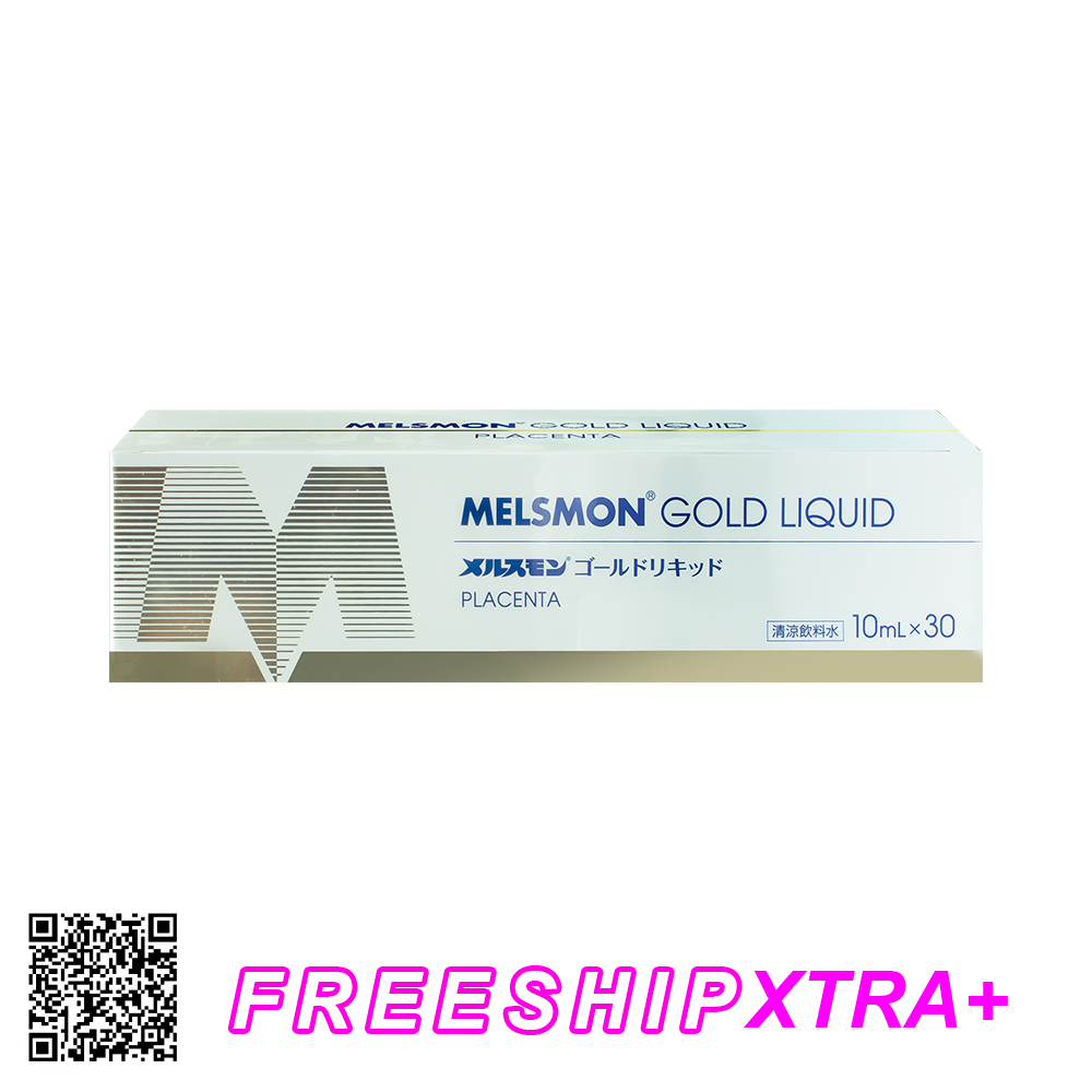 Nước uống nhau thai heo Melsmon Gold Liquid (Hộp 30 ống x 10ml)