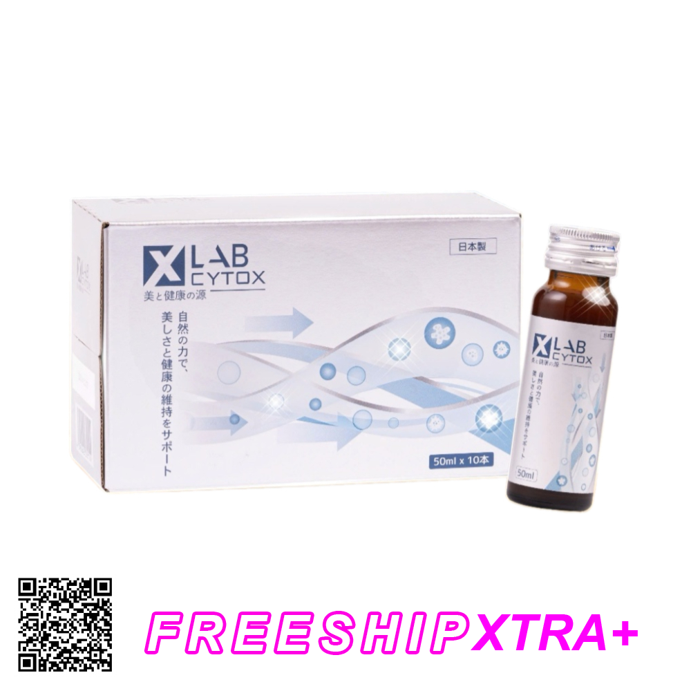 Nước Uống Thải Độc Tế Bào Xlab Cytox 10 Lọ x 50ml