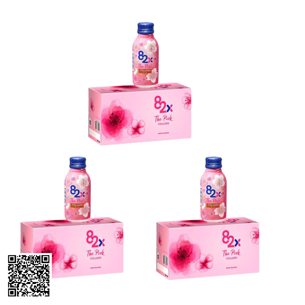 Nước Uống The Pink Collagen 82X Nhật Bản 30 Ngày Uống