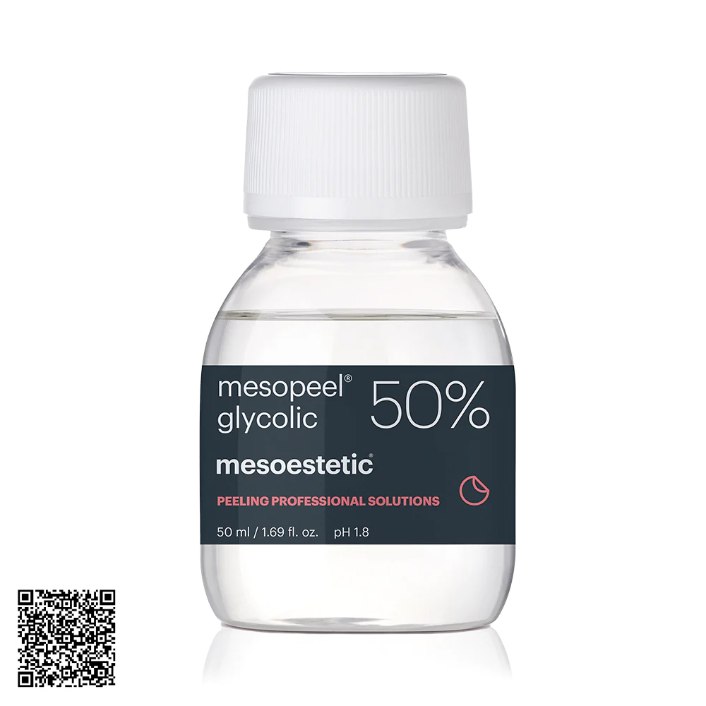 Peel Hỗ Trợ Ngừa Lão Hóa Da Giai Đoạn 3 Mesoestetic Peeling Professional Solutions Mesopeel Glycolic 50% Từ Tây Ban Nha 50ml
