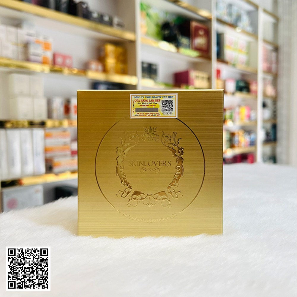 Phấn Phủ Trang Điểm Ngọc Trai SkinLovers Blooming Powder Pact Của Hàn Quốc 22g