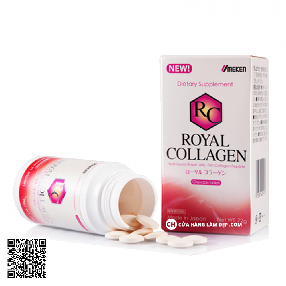 Royal Collagen Umeken - Viên Uống Collagen Làm Đẹp Da (45 Viên)