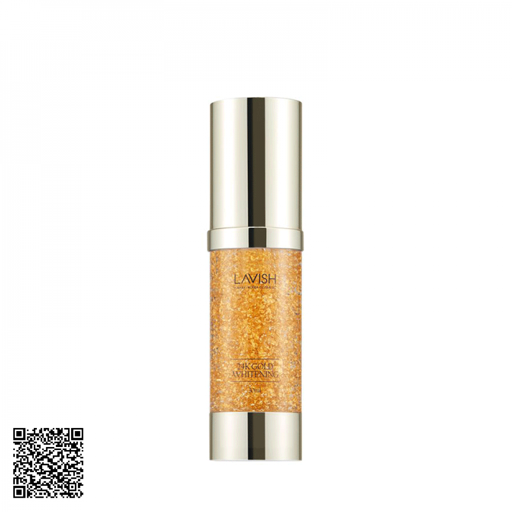 Serum 24K Gold Whitening Lavish H Baby Dưỡng Trắng, Hỗ Trợ Ngừa Lão Hóa Và Thải Độc Da Hàn Quốc 30ml