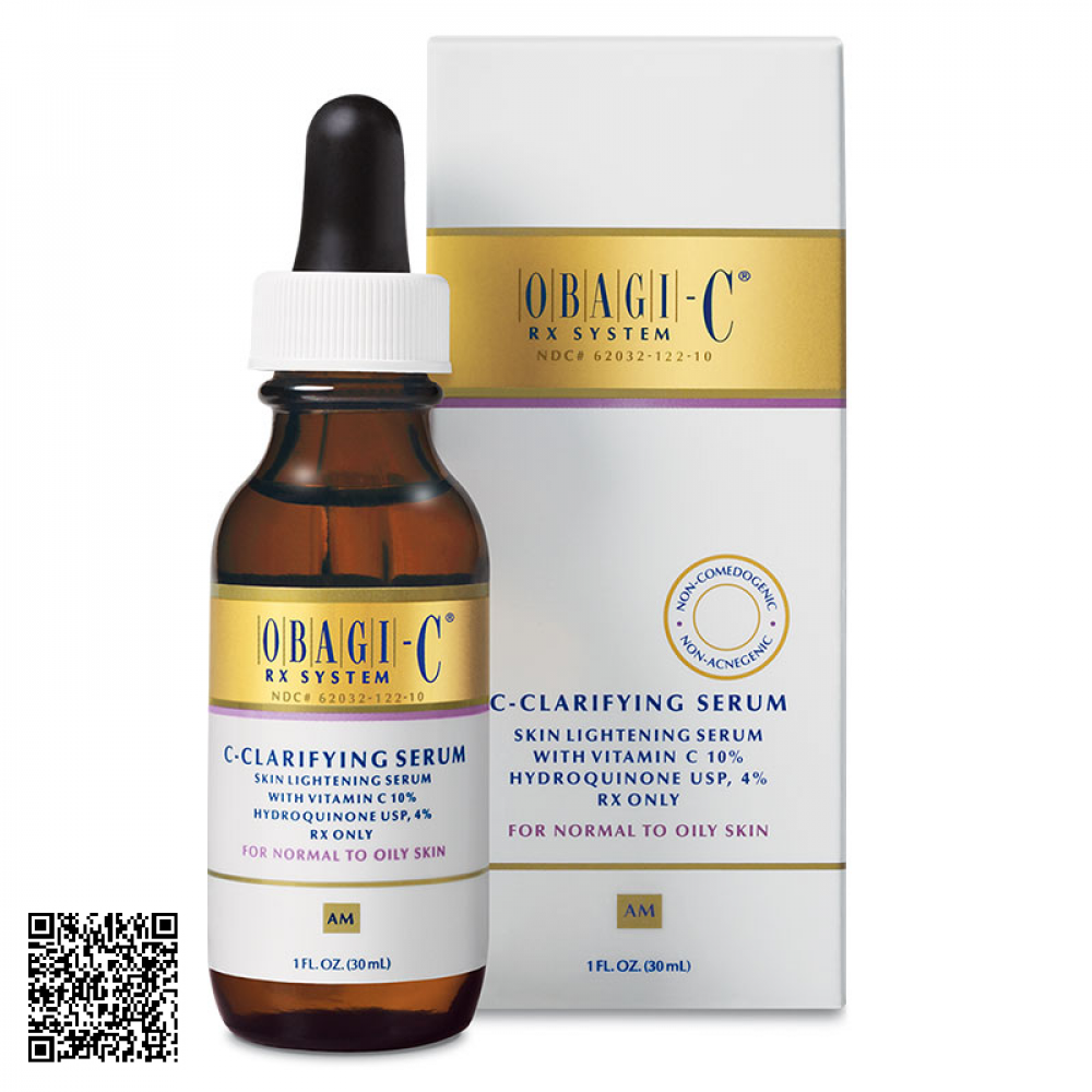 Serum C Rx C-Clarifying Serum Normal to Oily Obagi Trắng Da Mờ Thâm Nám 30ml Mỹ
