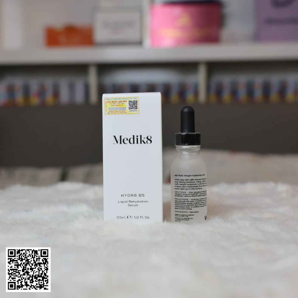 Serum Cấp Ẩm Phục Hồi Medik8 Hydr8 B5 Từ Anh 30ml