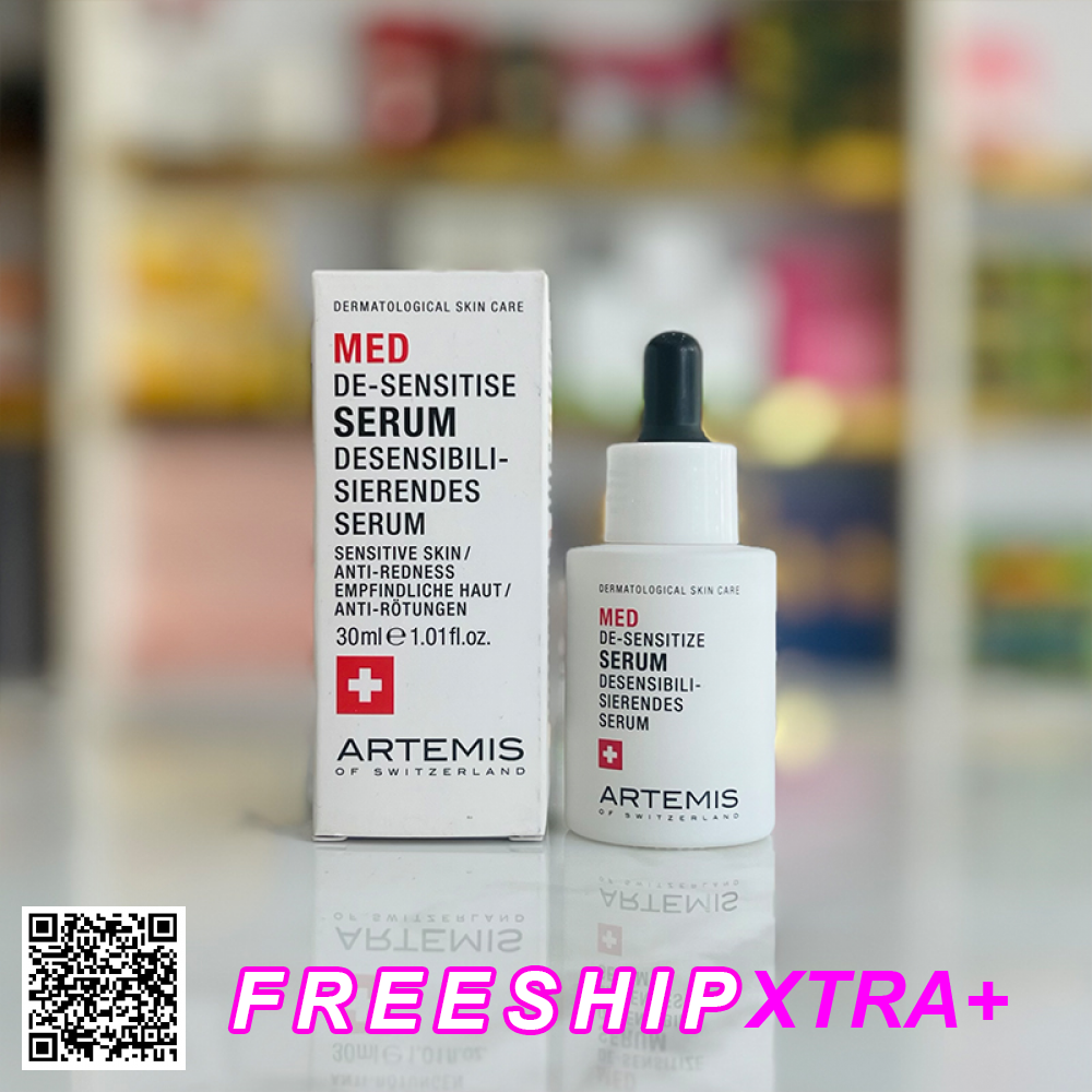 Serum Dịu Da, Giảm Mẩn Đỏ Artemis MED De-Sensitize Serum Từ Thuỵ Sĩ 30ml