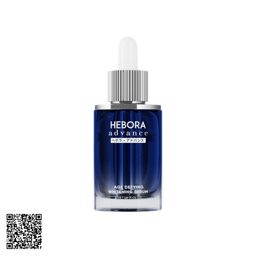 Serum Dưỡng Trắng Da, Hỗ Trợ Ngừa Lão Hóa Hebora Age Defying Whitening Serum Từ Nhật 30ml