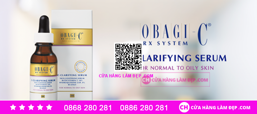 Serum Dưỡng Trắng Da, Hỗ Trợ Ngừa Lão Hóa Obagi-C Rx C-Clarifying Serum