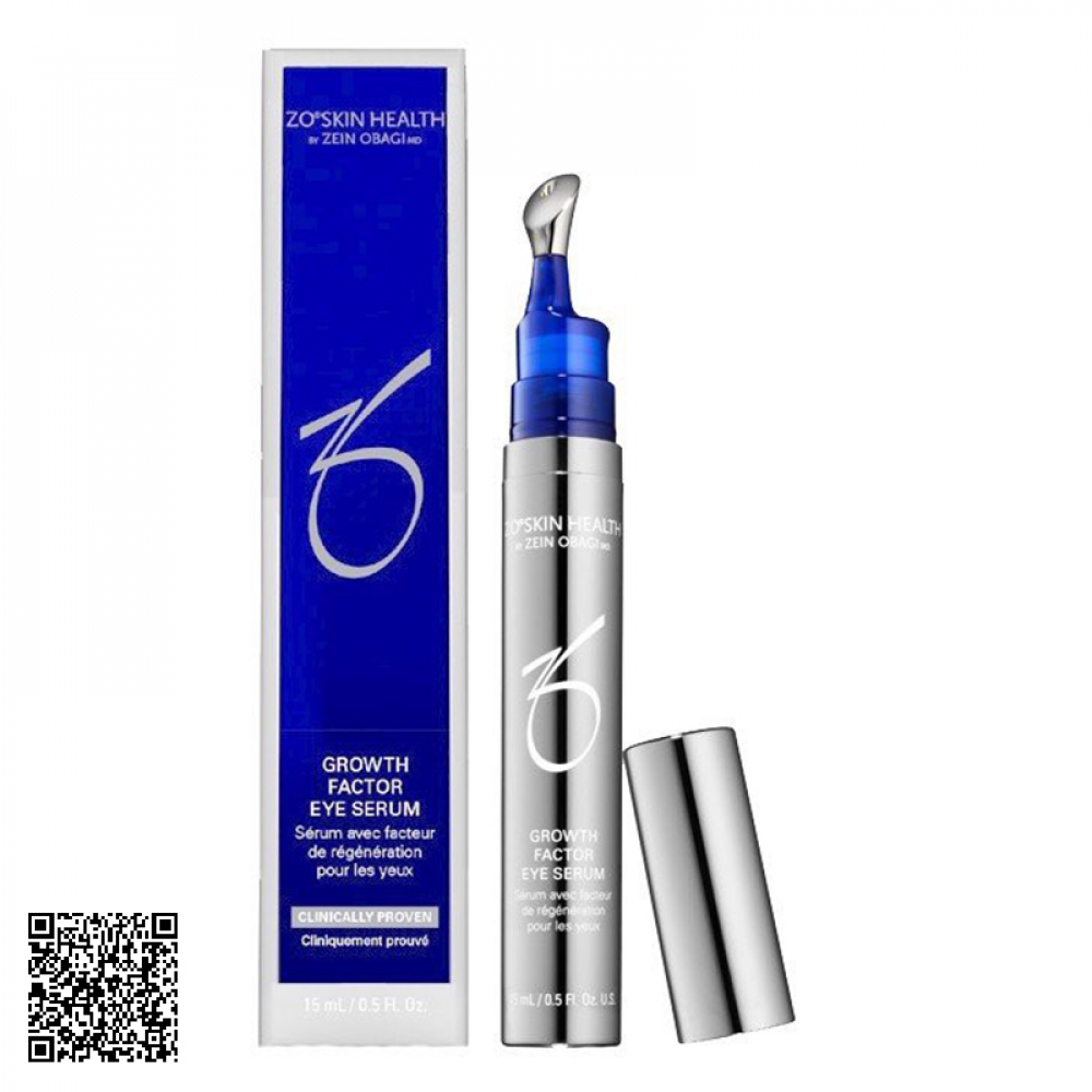 Serum Hỗ Trợ Ngừa Lão Hóa Vùng Mắt ZO Skin Health Growth Factor Eye Serum Của Mỹ 15ml