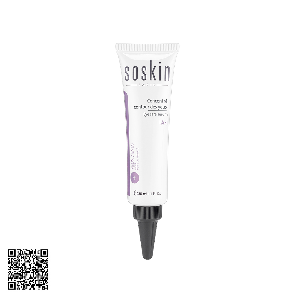 Serum Trẻ Hóa Da Vùng Mắt Soskin Eye Care Serum Từ Pháp 30ml
