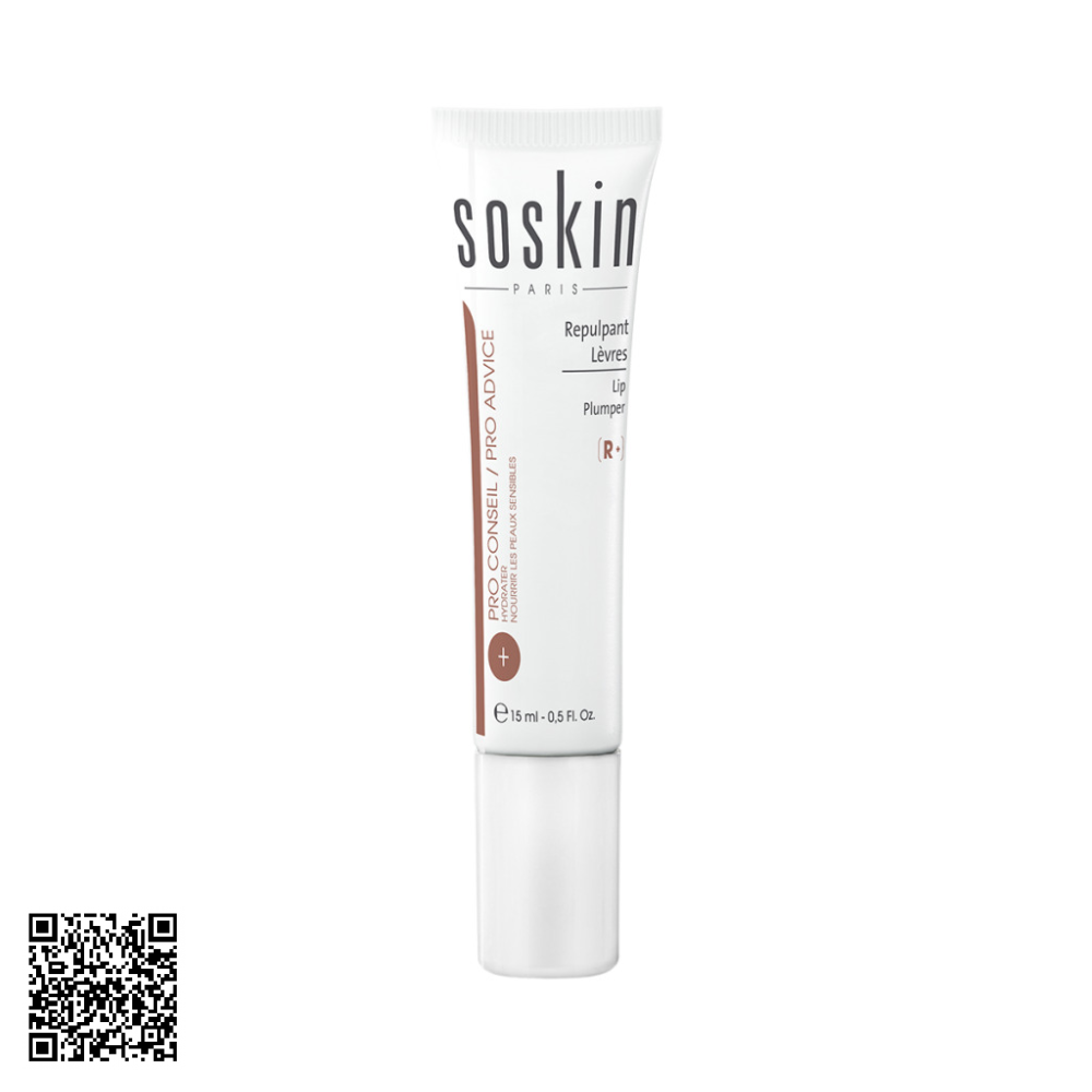 Son Dưỡng Căng Mọng Môi Soskin Lip Plumper Từ Pháp 15ml