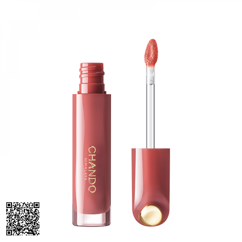 Son Kem Lì CHANDO Himalaya O10 Warm Brown (Màu Nâu Ấm) Velvet Lip Cream Mịn Như Nhung 2.4ml Từ Trung Quốc