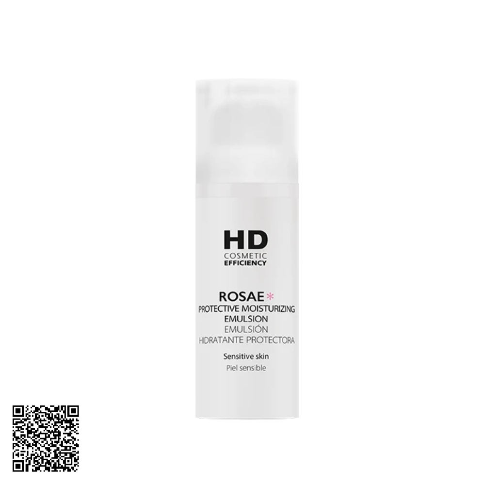 Sữa Dưỡng Ẩm Cho Da Dễ Mẫn Đỏ HD Cosmetic Efficiency Rosae Protective Moisturizing Emulsion 50ml