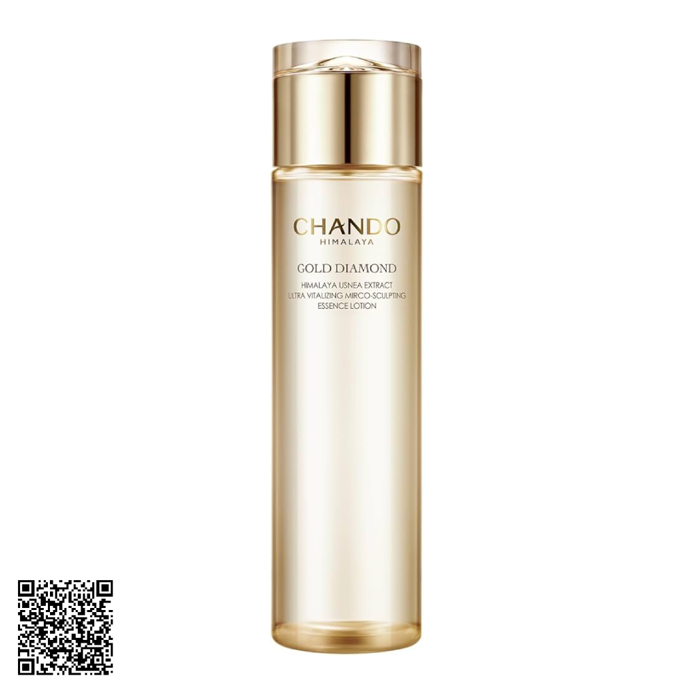 Sữa dưỡng da Chando Himalaya Gold Diamond Ultra Vitalizing Micro-sculpting Essence Lotion 200ml