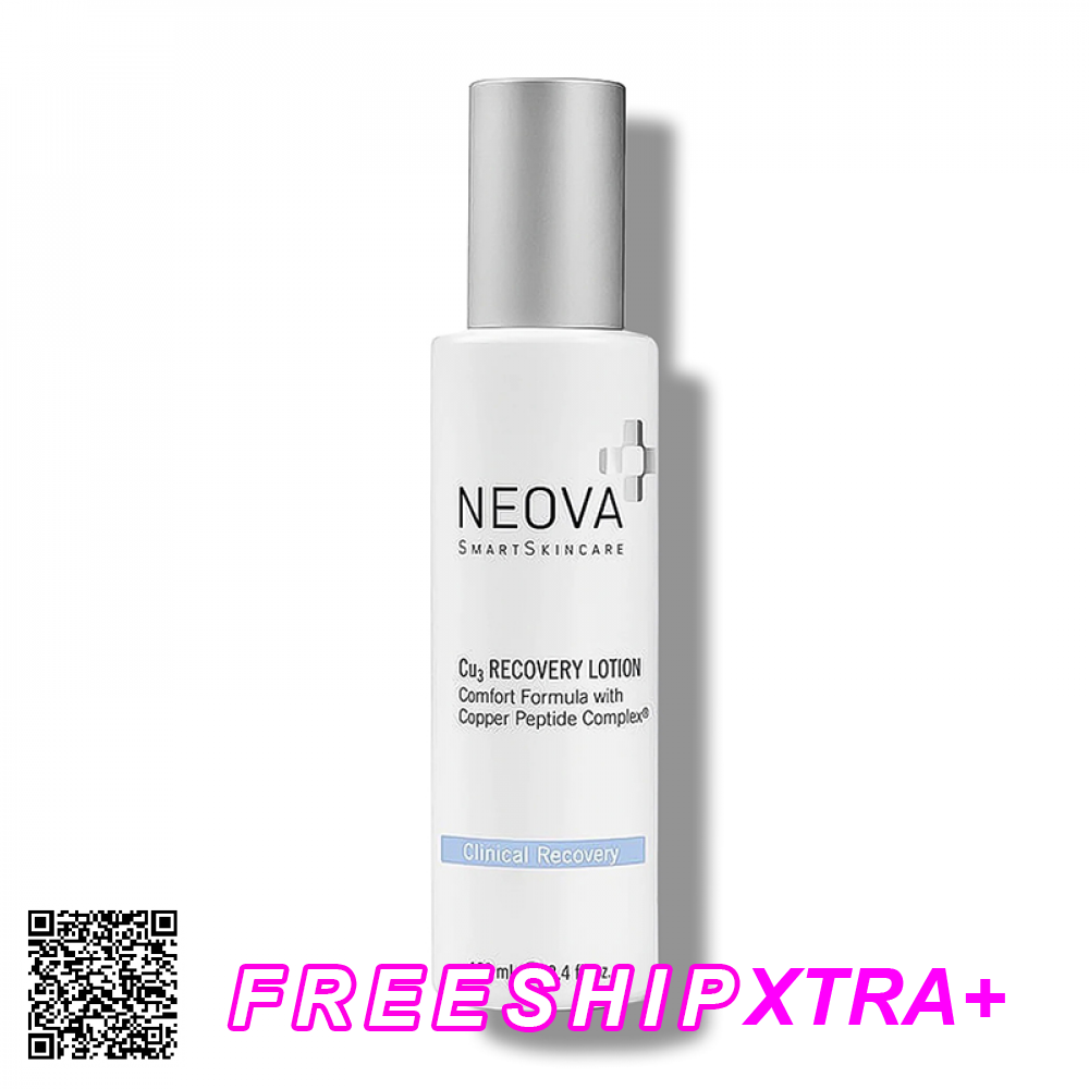 Sữa Dưỡng Phục Hồi Da Tổn Thương Neova Clinical Recovery Cu3 Recovery Lotion Từ Mỹ 100ml