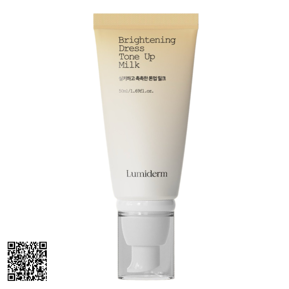 Sữa Dưỡng Sáng Nâng Tone Lumiderm Brightening Dress Tone Up Milk 50ml