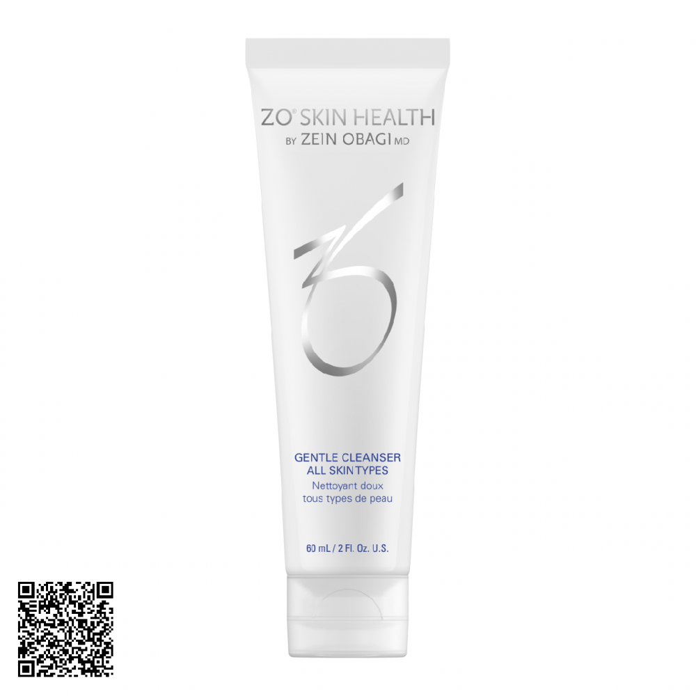 Sữa Rửa Mặt Cho Mọi Loại Da Zo Skin Health Gentle Cleanser All SkinTypes Từ Mỹ 60ml
