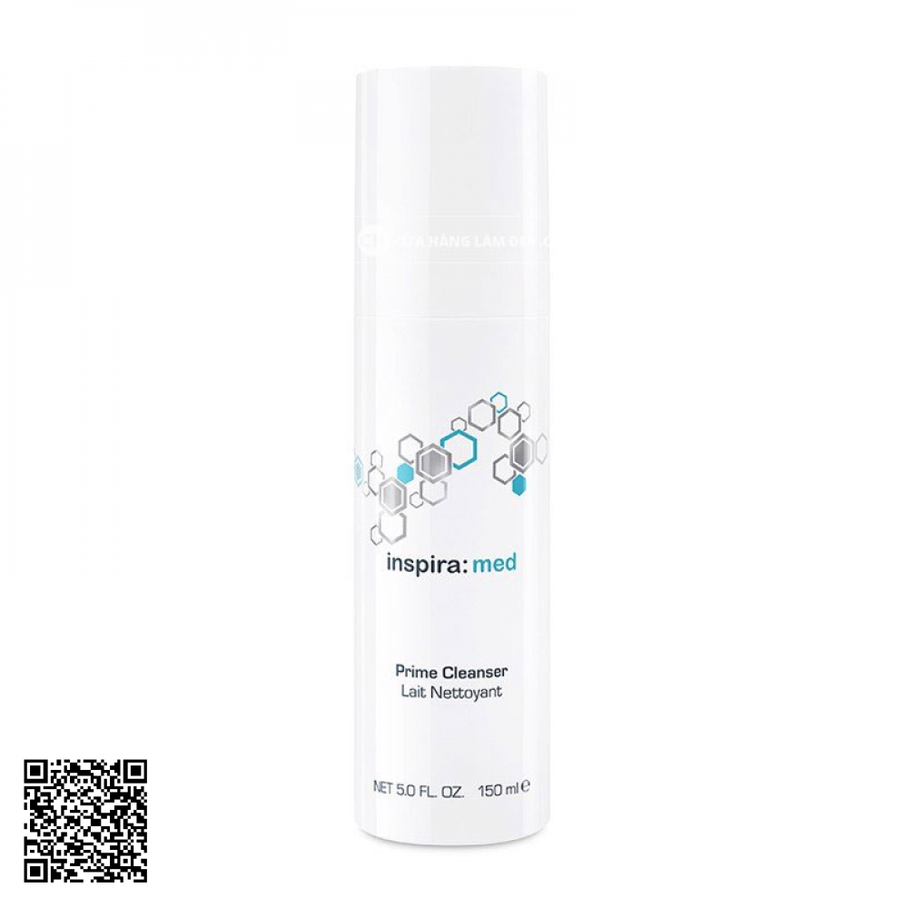 Sữa Rửa Mặt Dưỡng Ẩm Dạng Kem Inspira Prime Cleanser 50ml