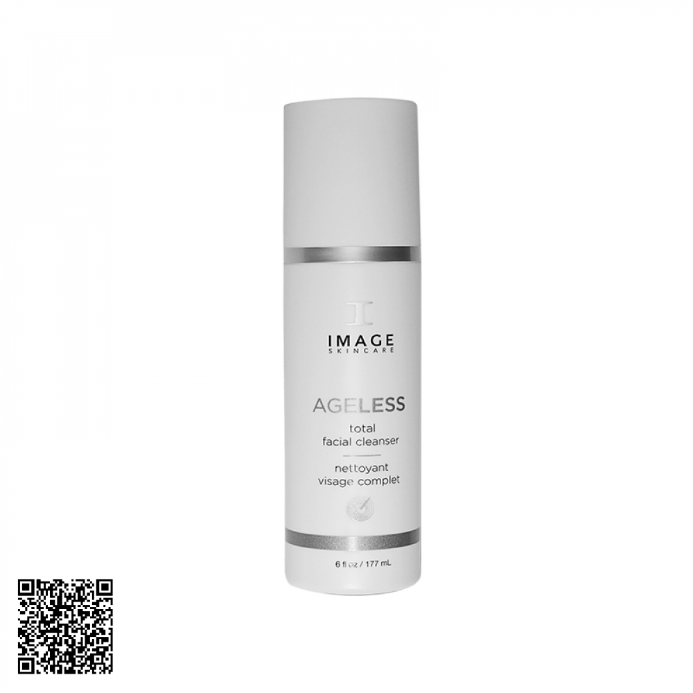 Sữa Rửa Mặt Hỗ Trợ Ngừa Lão Hóa Sáng Da Image Skincare Ageless Total Facial Cleanser Từ Mỹ 177ml
