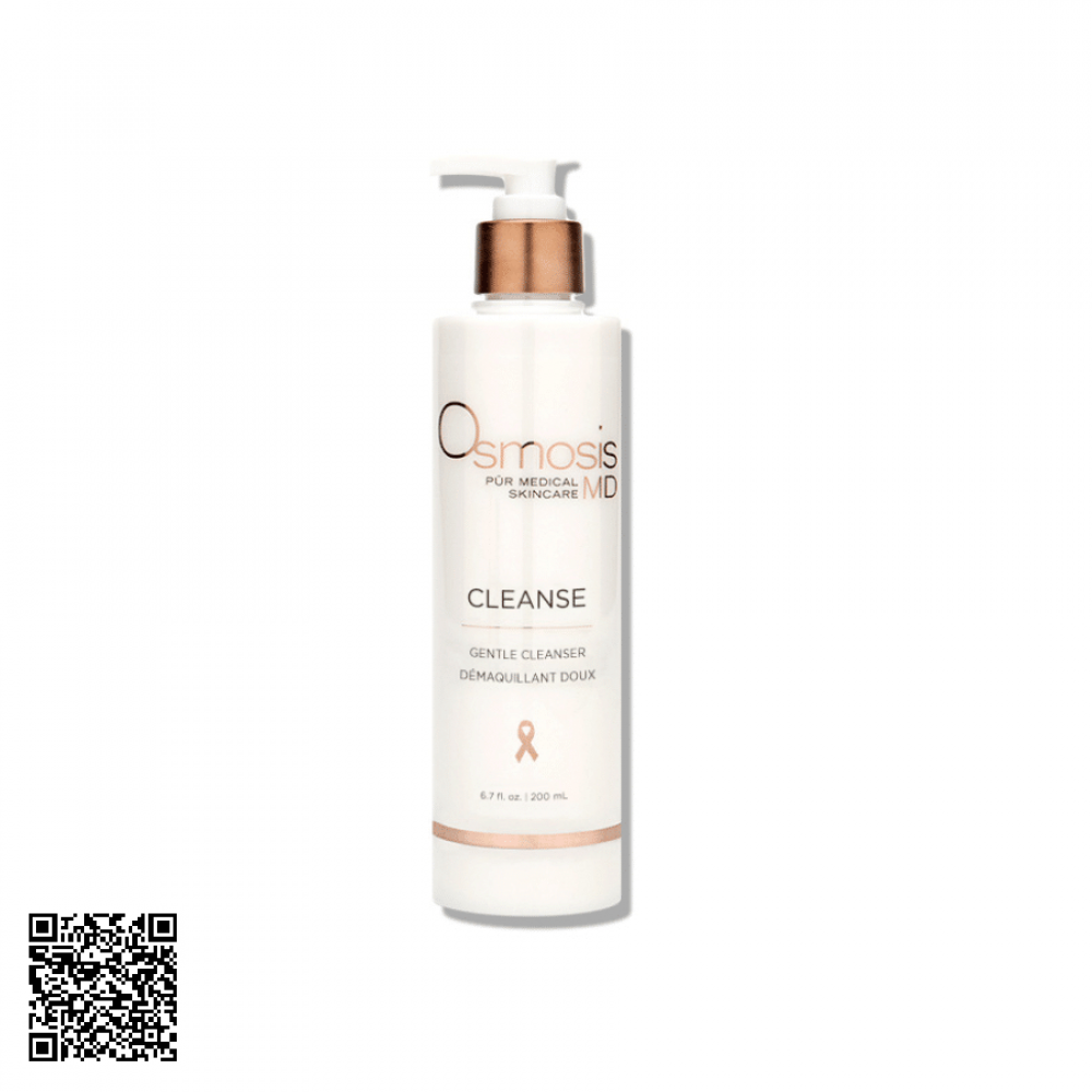 Sữa Rửa Mặt Osmosis Beauty Dịu Nhẹ Cleanse Gentle Cleanser từ Hoa Kỳ 200ml