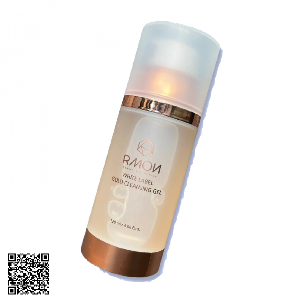 Sữa Rửa Mặt Thảo Mộc Rmon White Label Gold Cleansing Gel Của Hàn Quốc 120ml