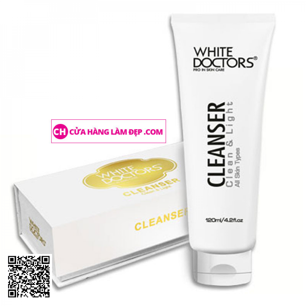 Sữa Rửa Mặt Y Học White Doctors Làm Sáng Da, Ngừa Mụn Nám