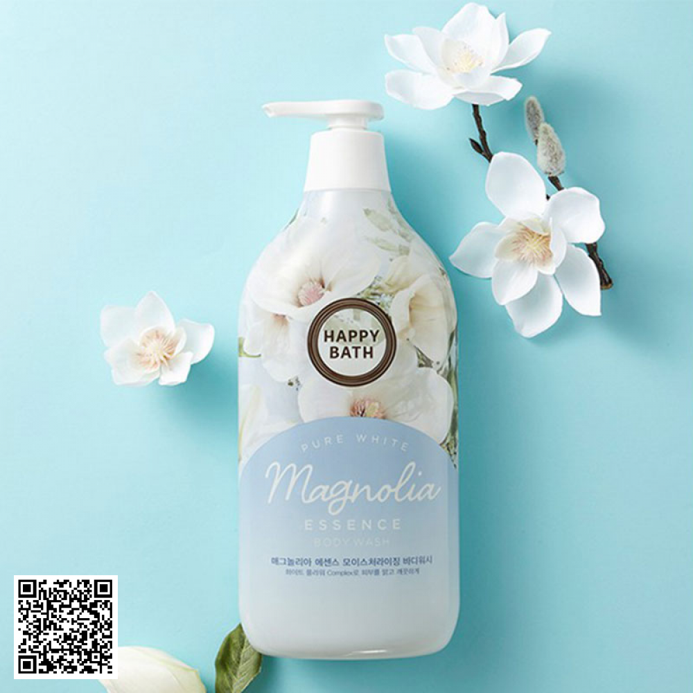 Sữa Tắm Happy Bath Pure White Peony Perfume Body Wash 900g