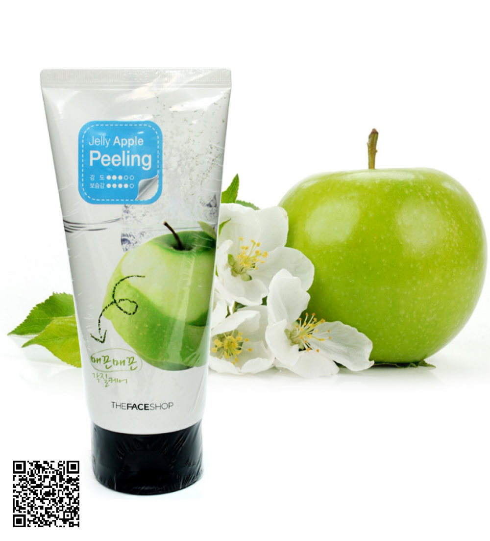 Tẩy Tế Bào Chết Chiết Xuất Táo Xanh The Face Shop Jelly Apple Peeling