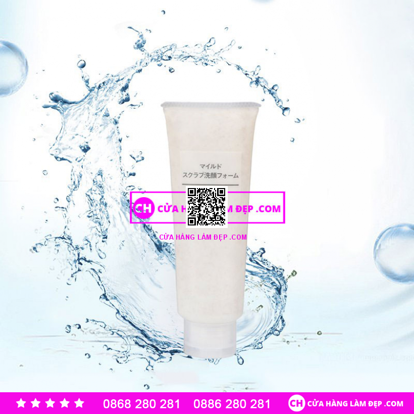 Tẩy Tinh chất Chết Muji Face Soap Scrub
