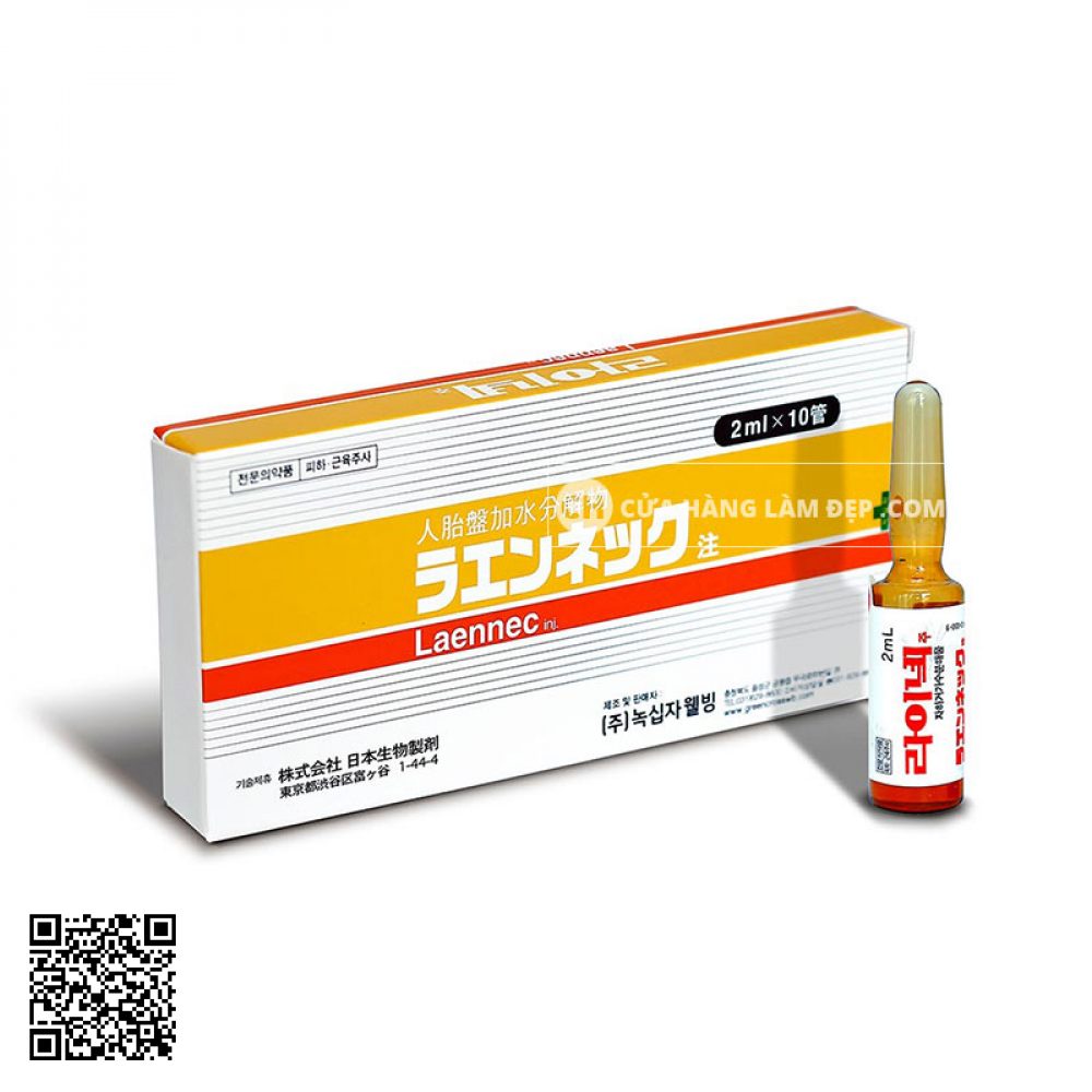 Tế Bào Nhau Thai Placenta Laennec Hộp 10 Ống