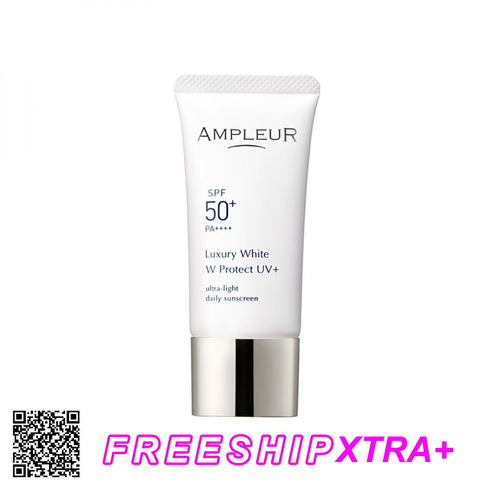 Tinh Chất Chống Nắng Làm Đẹp Ampleur Luxury White W Protect UV+ Của Nhật