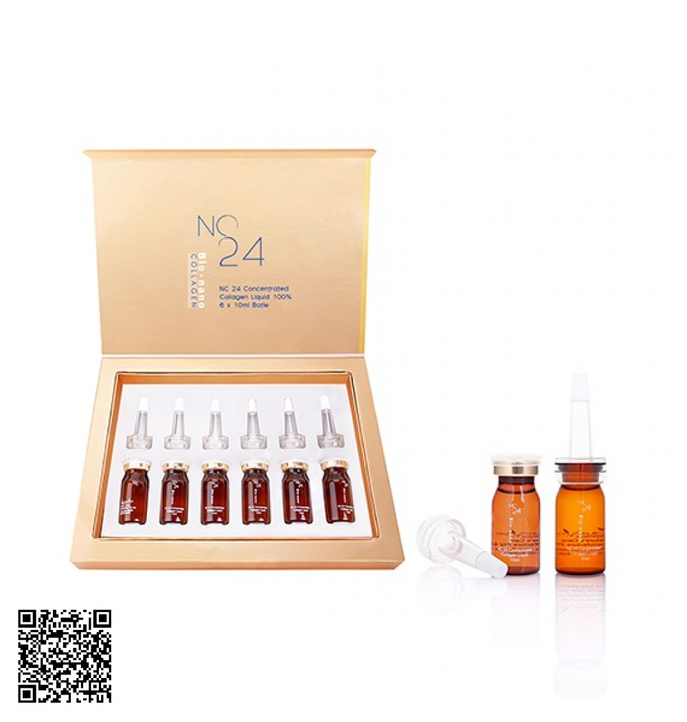 Tinh Chất Collagen 100% Nature Care NC24 Bio-Nano ( 6 Chai X 10ml )