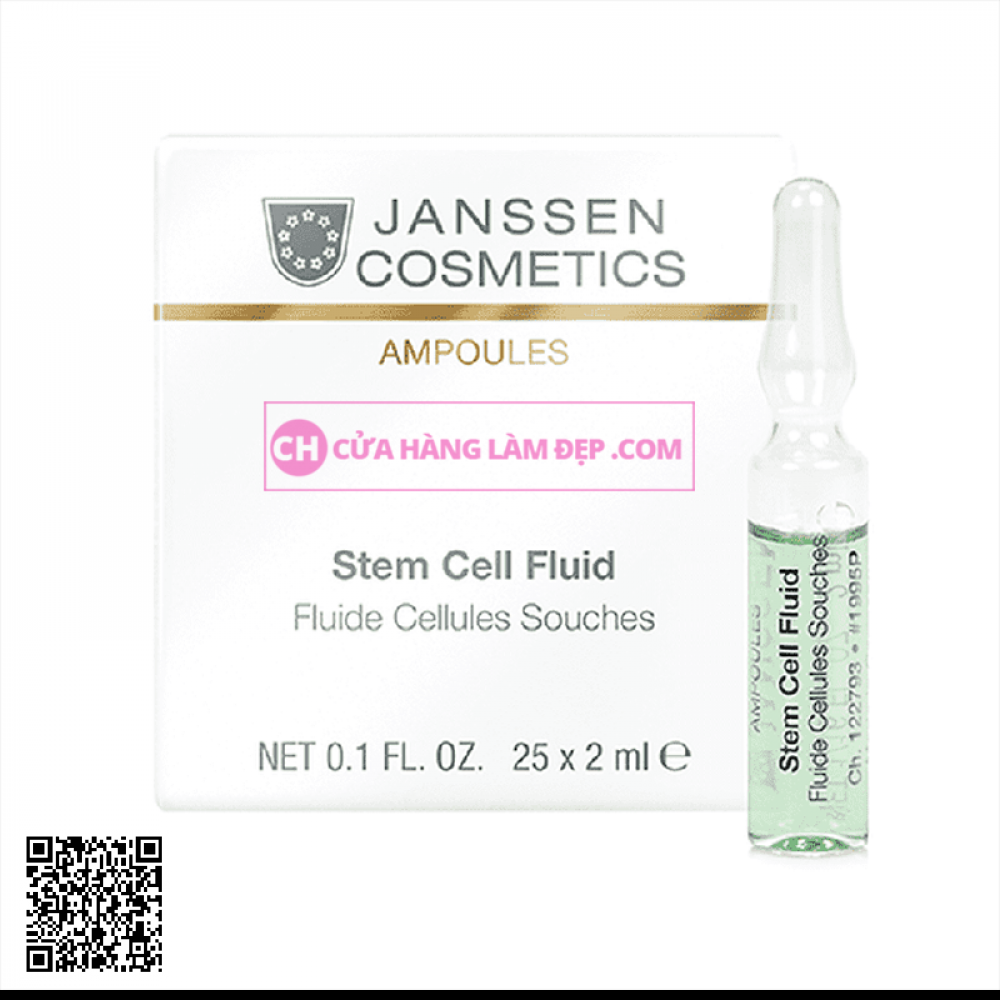 Tinh Chất Dưỡng Ẩm Và Tái Tạo Da Janssen Ampoules Stem Cell Fluid